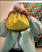 Sac jaune flashy à paillettes Greenfinity upcycling