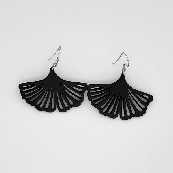 Boucles d'oreilles gingko