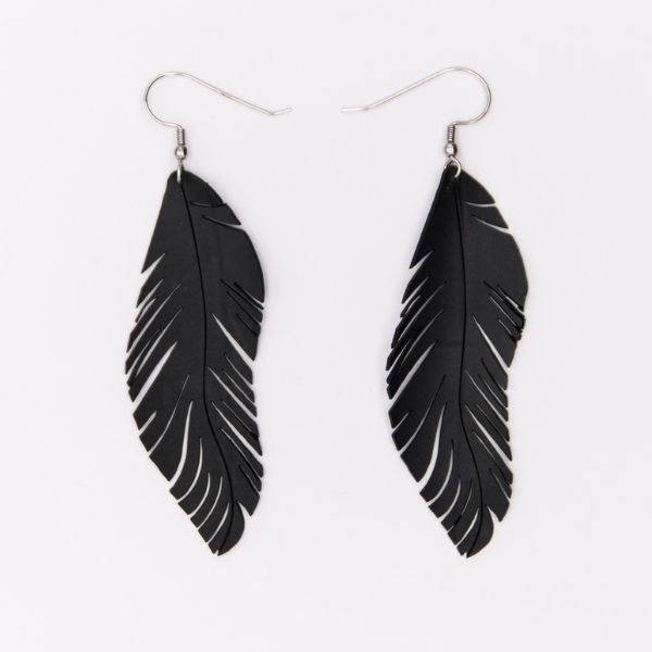 Boucles d'oreilles plumes