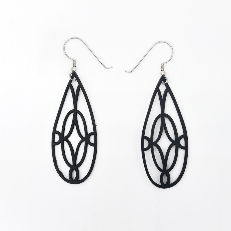 Boucles d'oreilles Joséphine argent