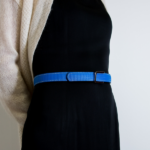 Ceinture boucle amovible bleue