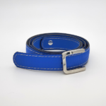 Ceinture boucle amovible bleue