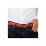 Ceinture vegan homme brique