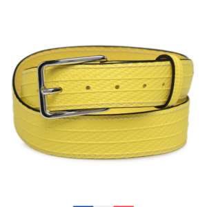 Ceinture vegan jaune