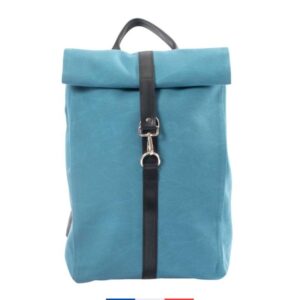 Sac à dos rolltop - bleu paon